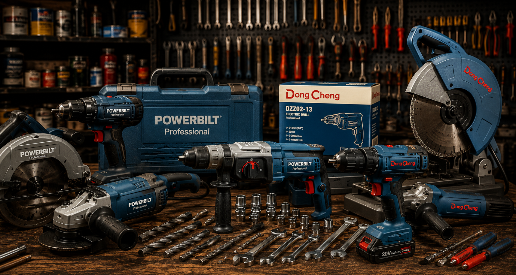 Tools & Hardware Industrial Background